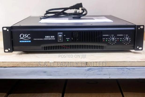 QSC RMX 850 Power Amplifier - main view
