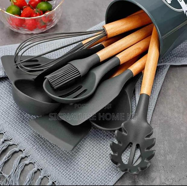 12pcs Silicone Spoons