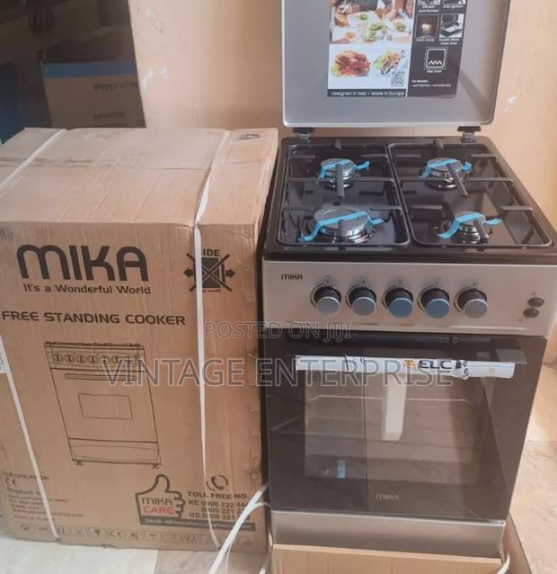 All Gas 4 Burner Mika Free Standing Cooker  
