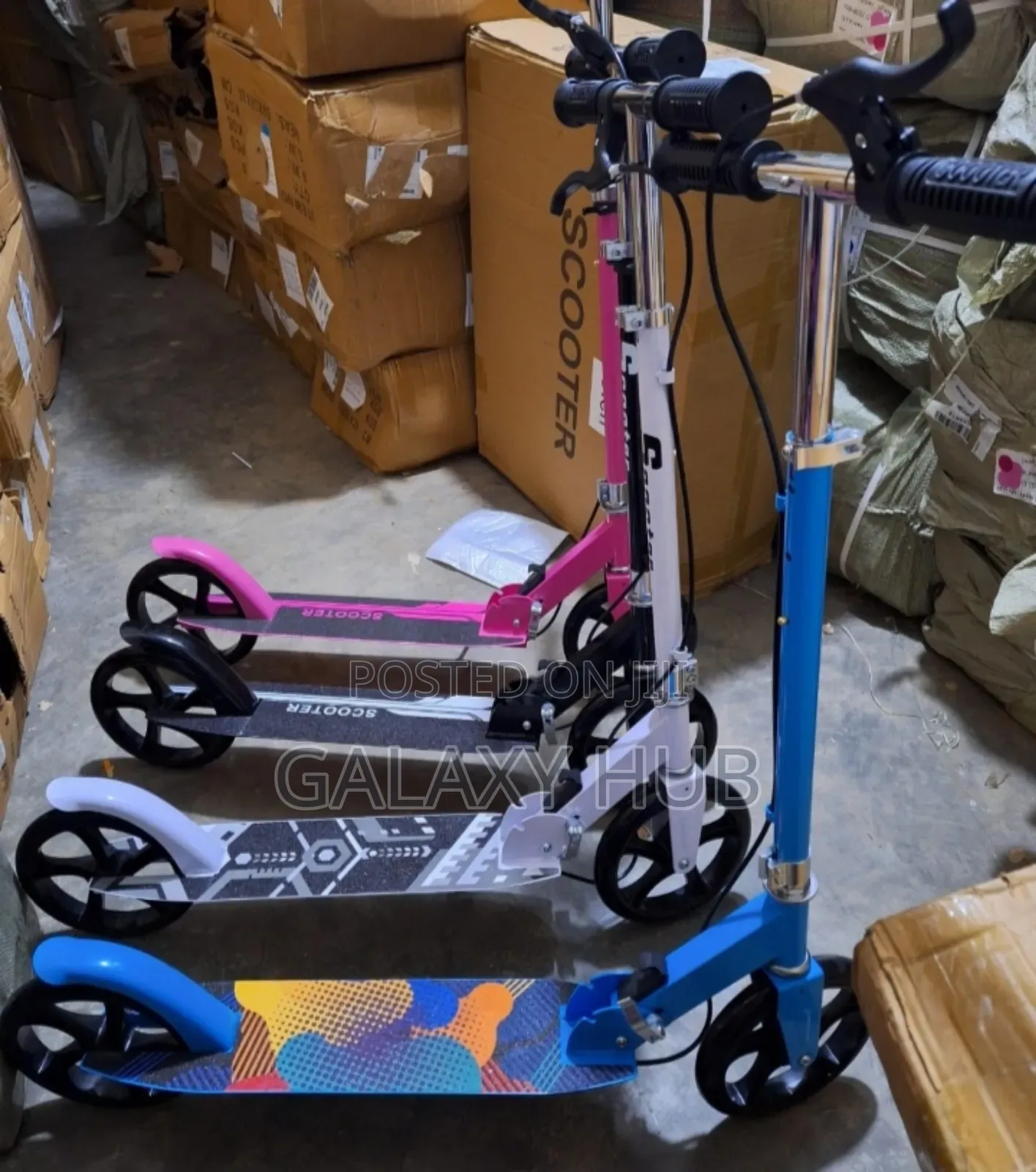 Scooter With Brakes