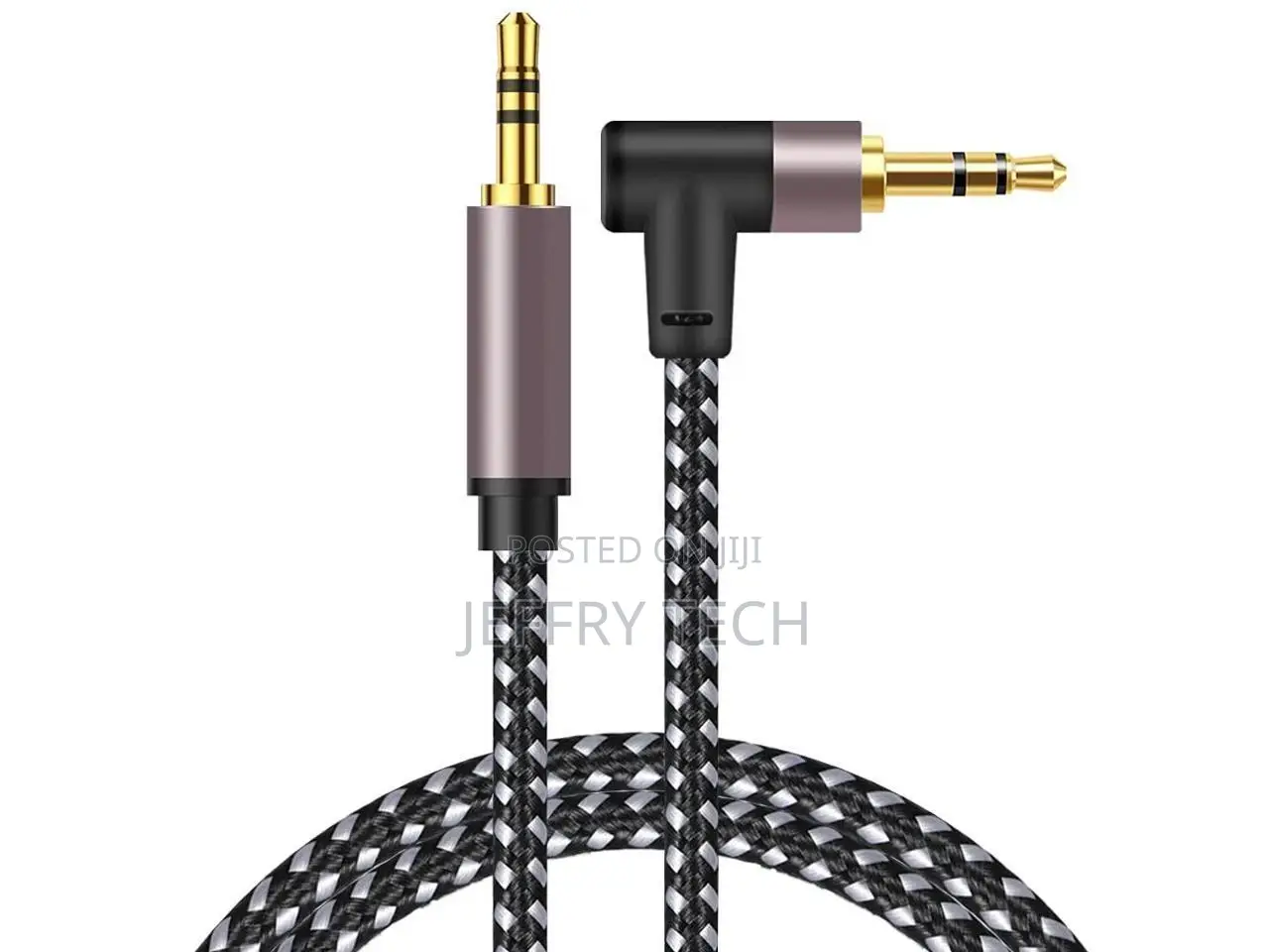 3.5mm Audio Cable 90 Degree Right Angle 3.5mm(1/8" TRS) Male