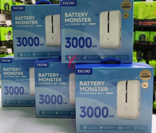 Tecno Mifi 4g Portable Wifi Speed Up to 300mbps - main view