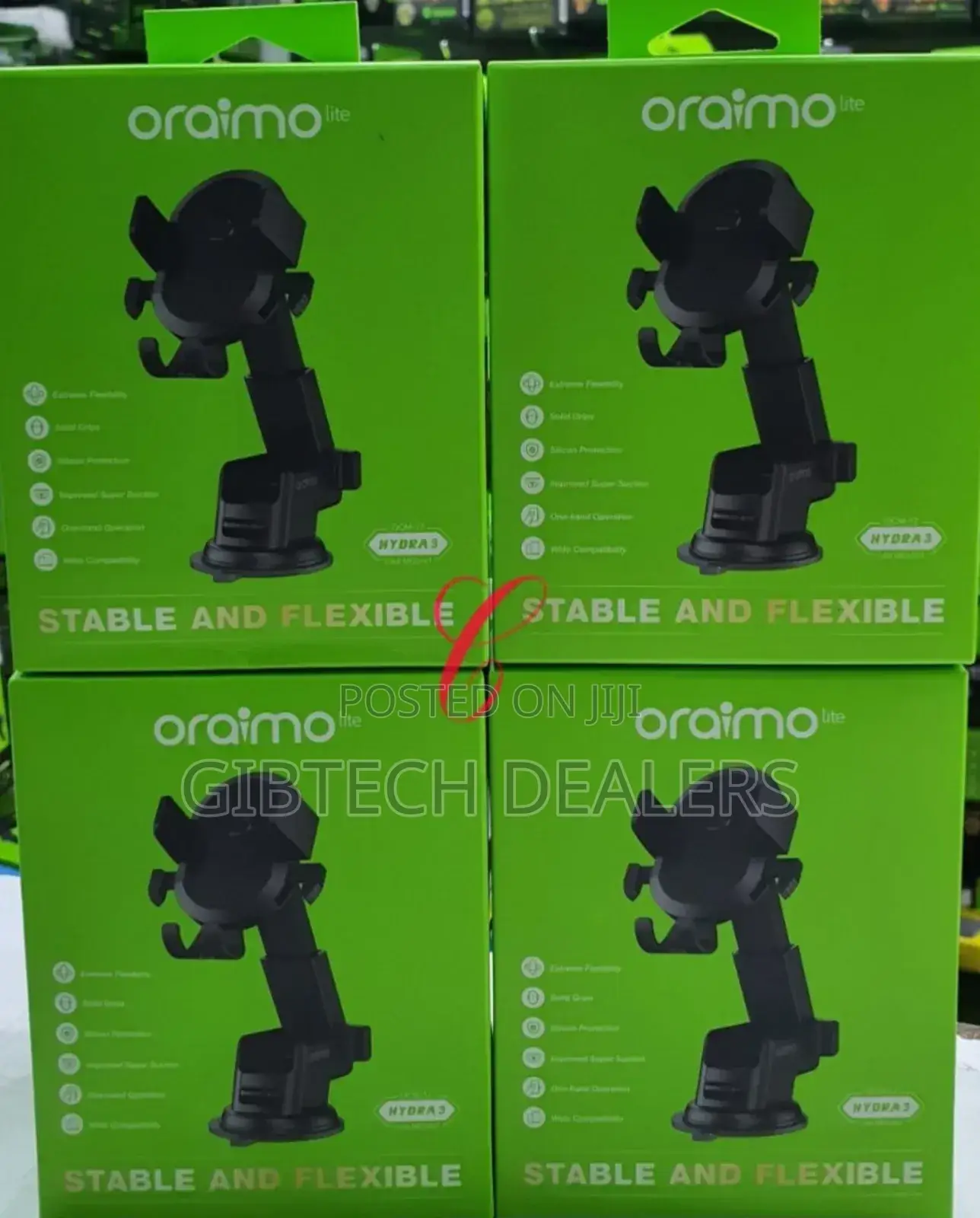 Oraimo Hydra 3 Ocm-12 Car Mount Mobile Phone Holder