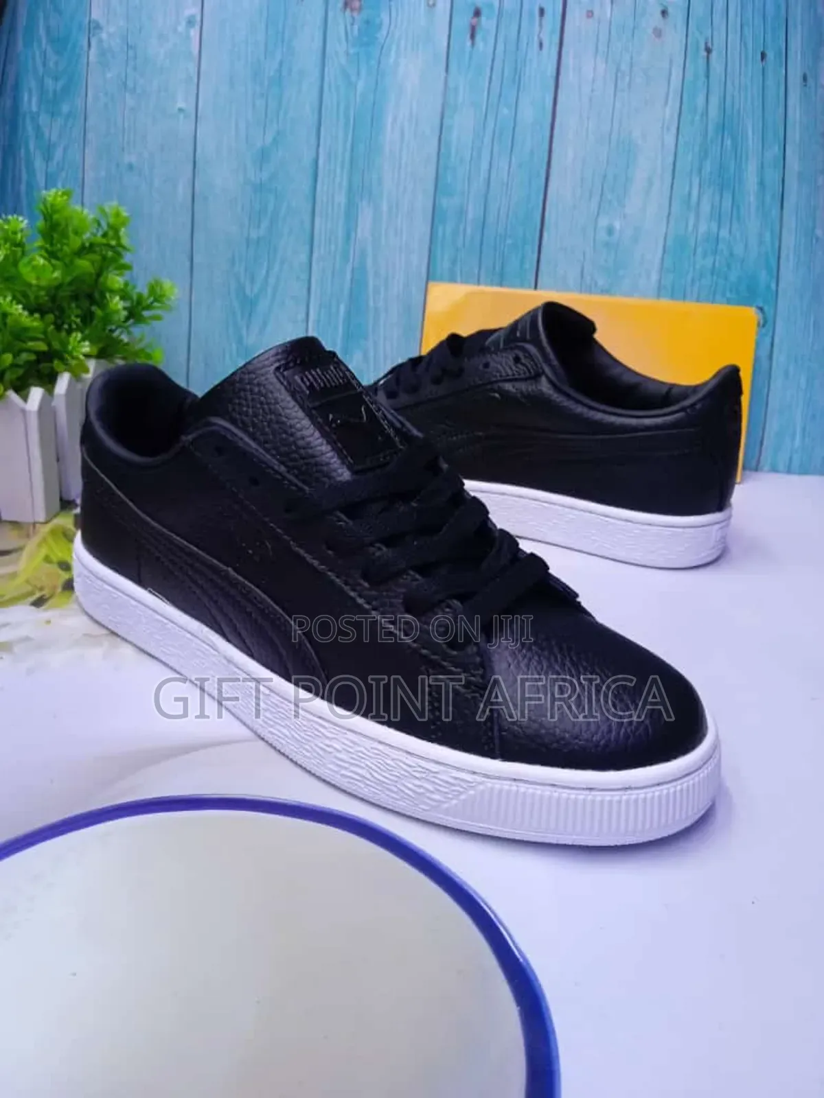 Black Puma Men Sneakers
