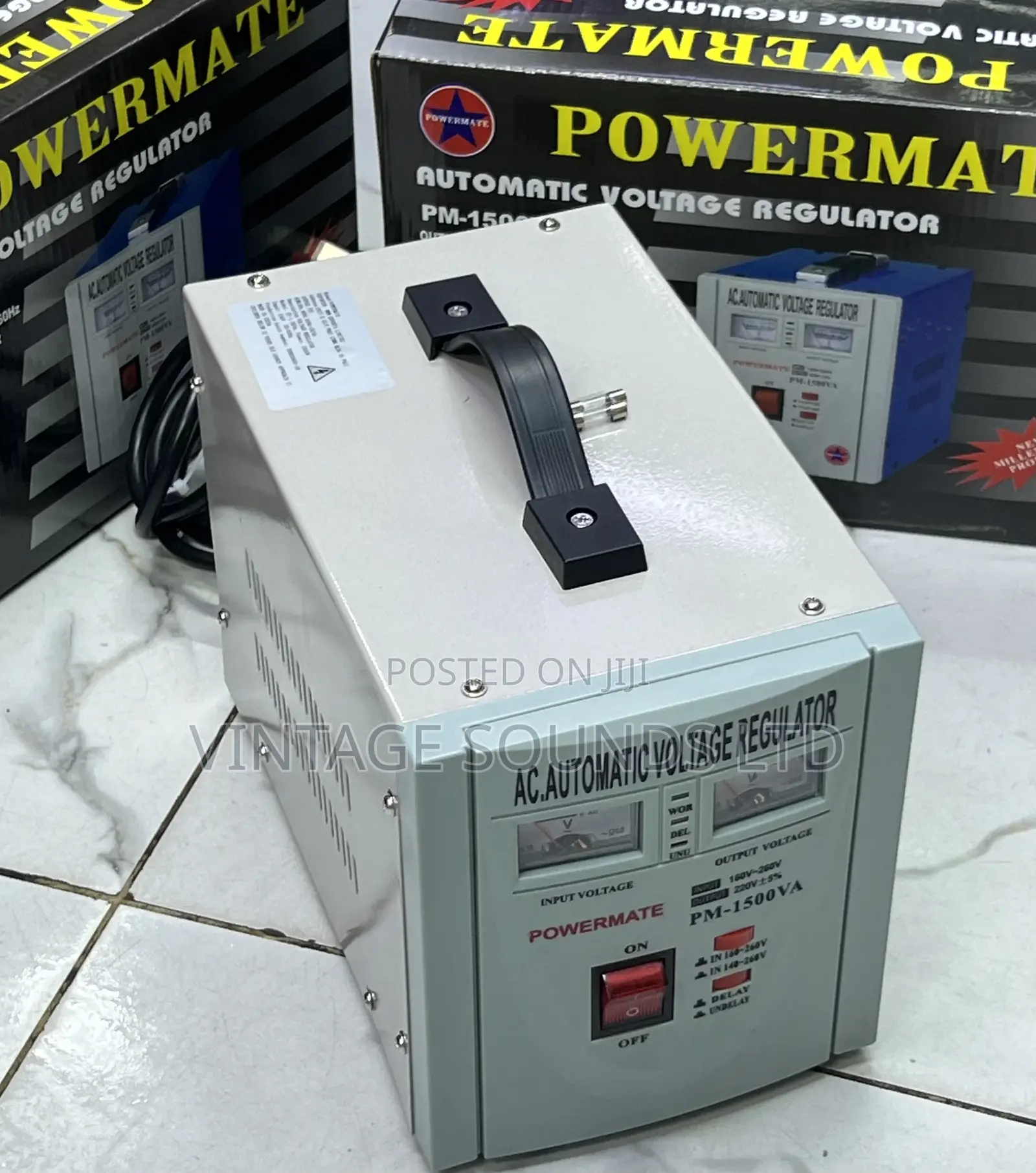 Powermate Power Regulator 1.5KVA With Power Stepdown 220/110