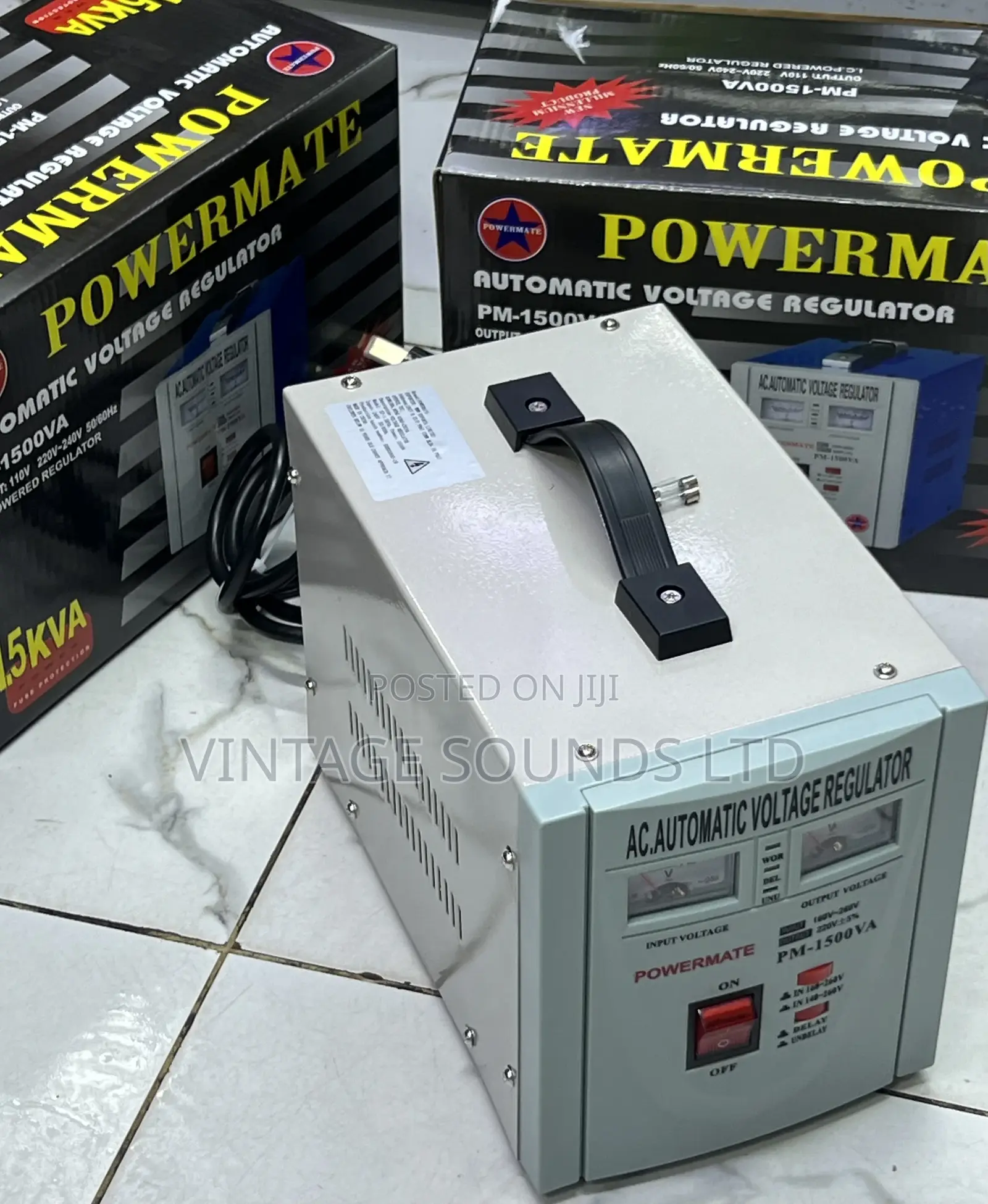 1.5KVA Powermate Power Regulator With Stepdown 220/110v