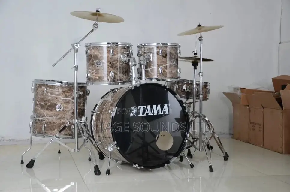 Tama Superstar Classic 5-Piece Top Quality Drumset 3 Cymbsls