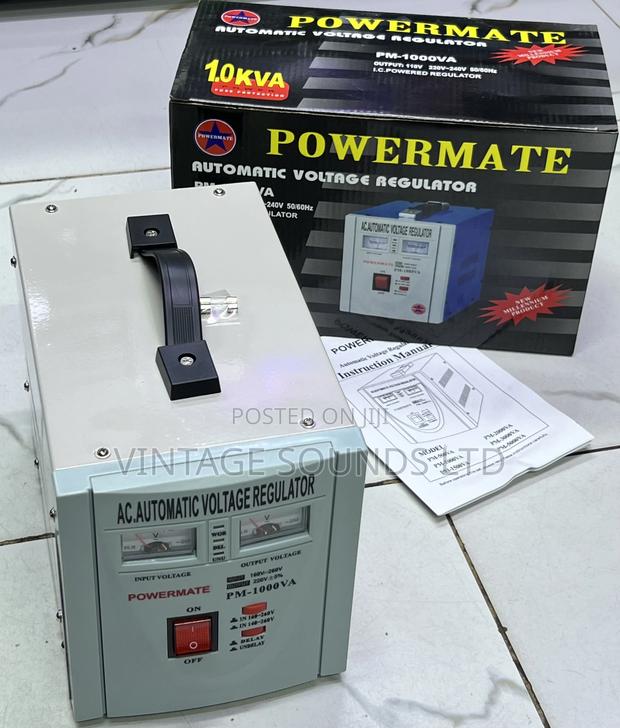 Power Voltage Regulator 1kva With Power Stepdown 220/110v - thumbnail 3