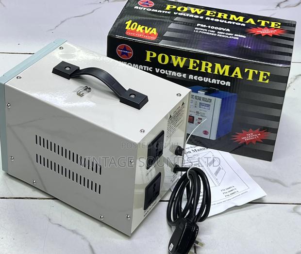 Powermate Automatic Voltage Regulator1000watts With Stepdown - main view