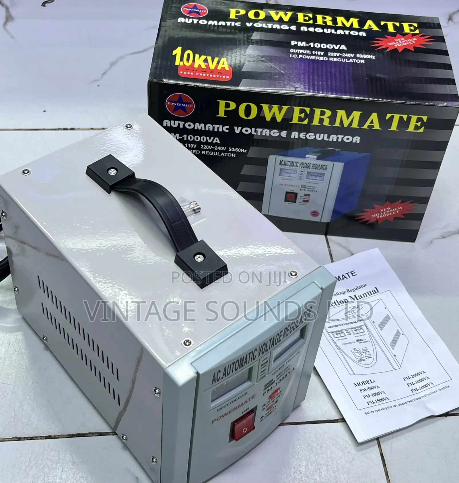 1.0kva Automatic Voltage Regulator With Stedown 220/110v