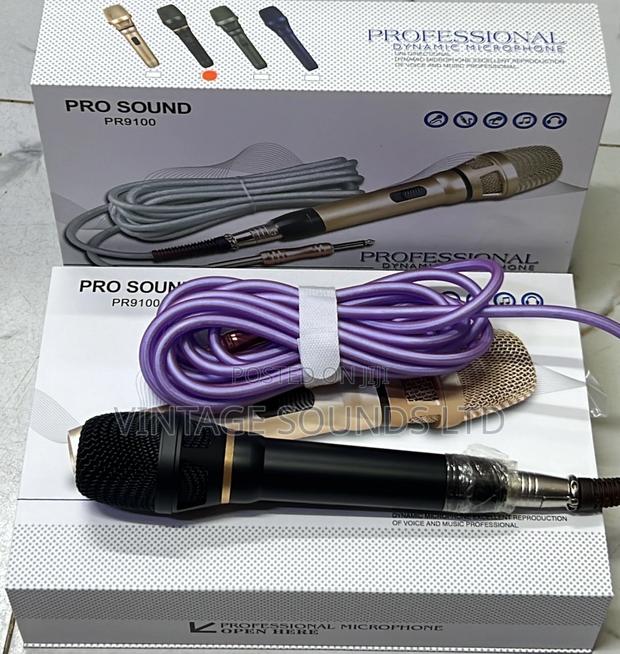 Pro Sound Professional PR9100 Microphone ( Black ) - thumbnail 2