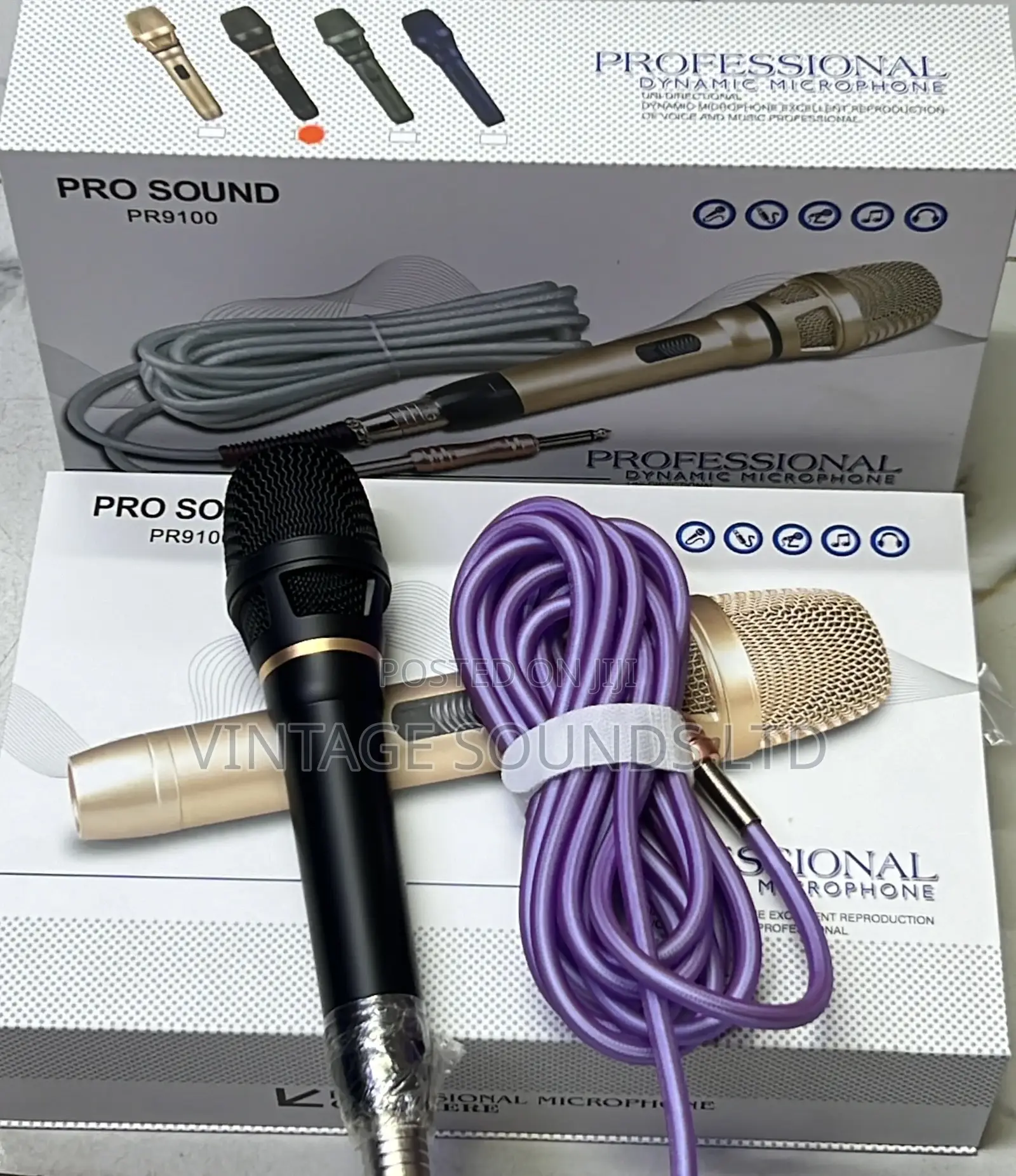 Pro Sound Professional PR9100 Microphone ( Black )