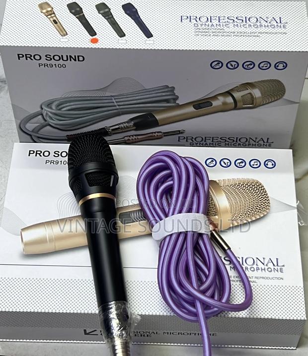 Pro Sound Professional PR9100 Microphone ( Black ) - main view