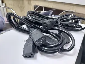 Double 2 in 1 3pin Angle 10a Plug 5-15p Cable for Monitor