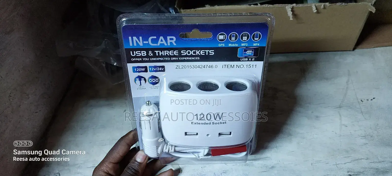 Car Charger White