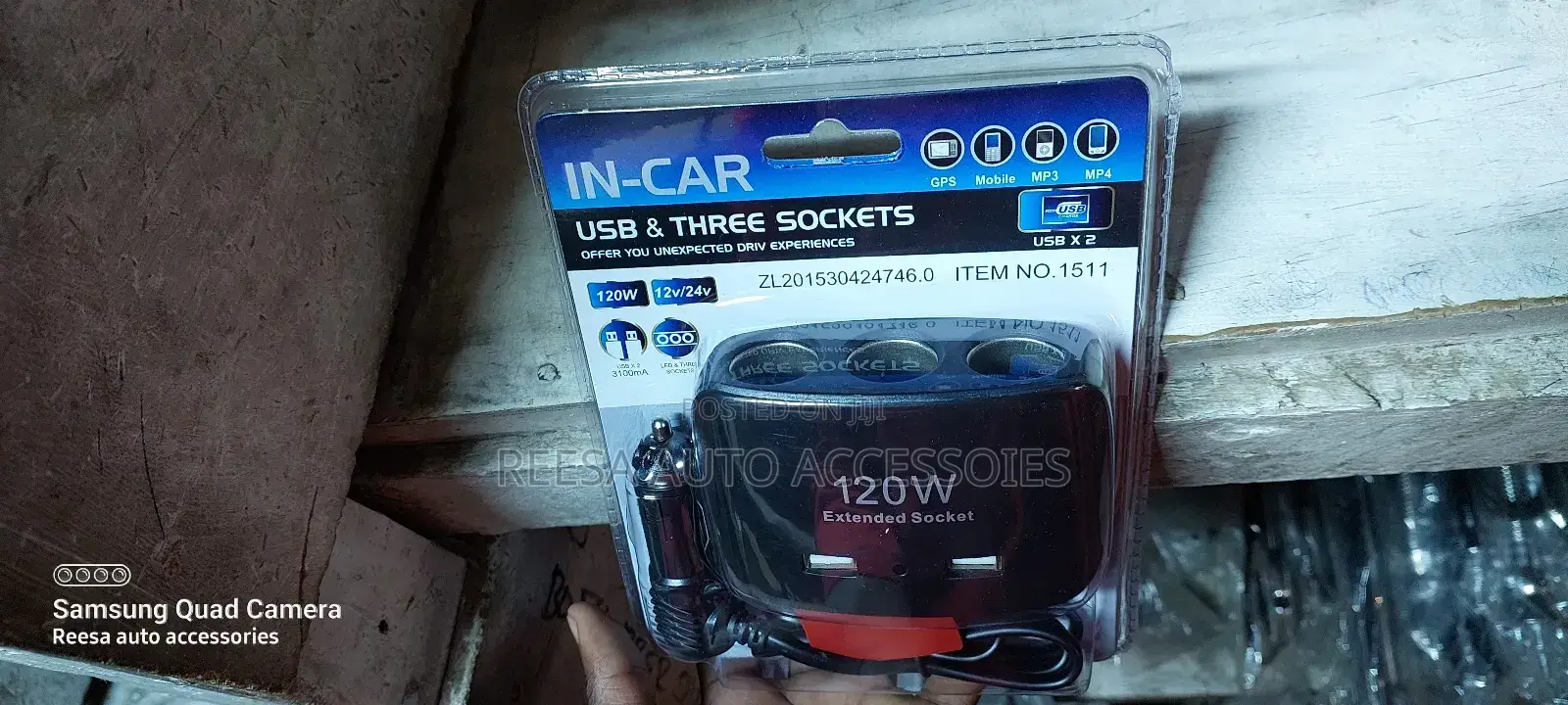 Car Charger Black