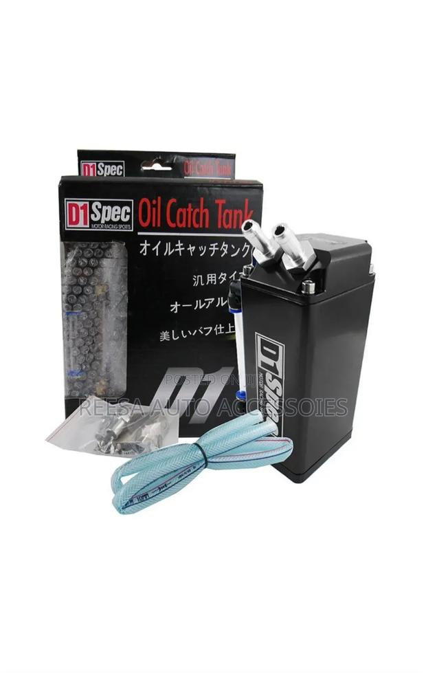 Oil Catch Can Black - main view