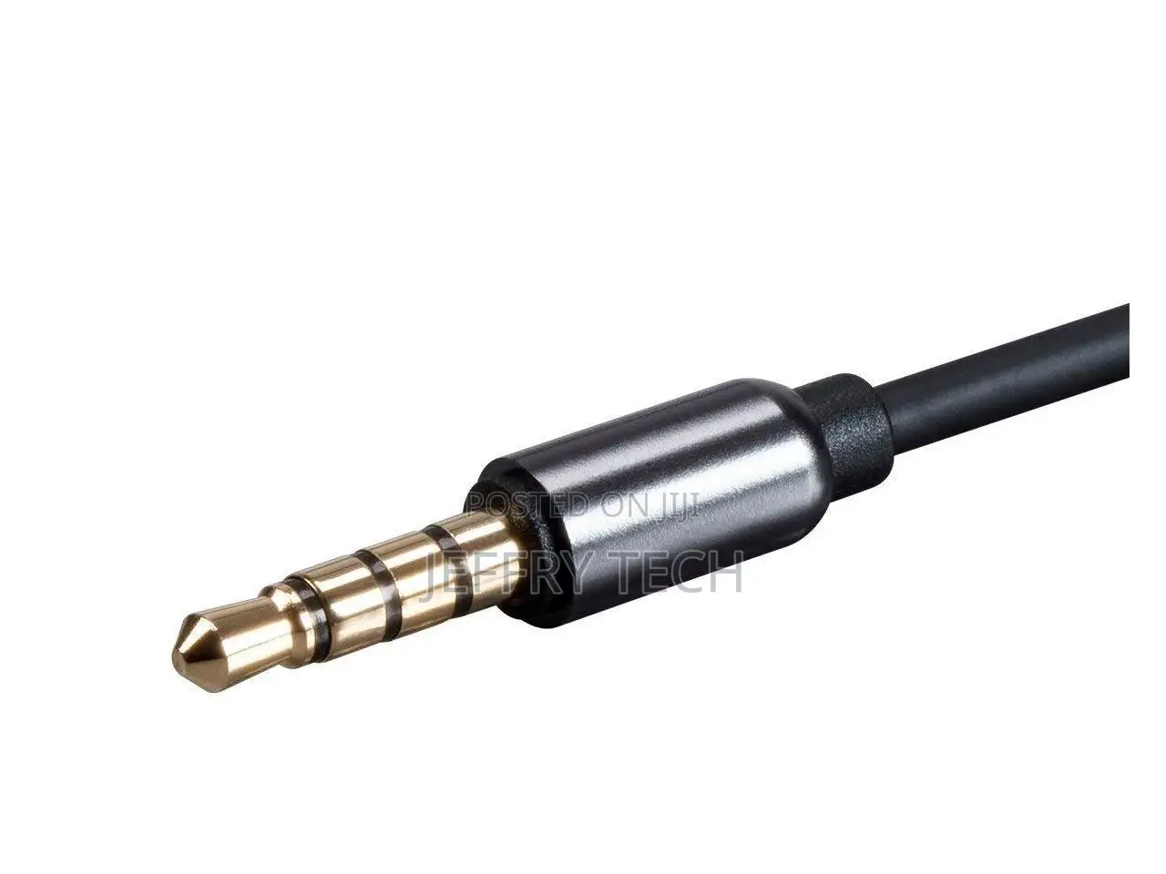 Auxiliary 3.5mm TRRS Audio Microphone Cable, 10ft