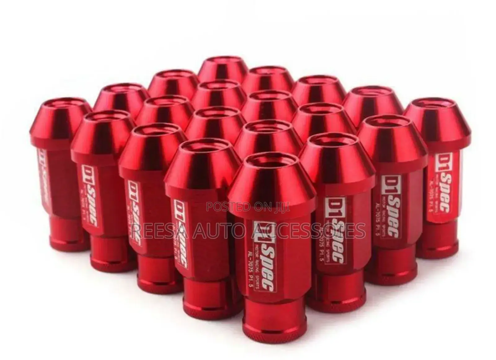 Racing Nuts Red