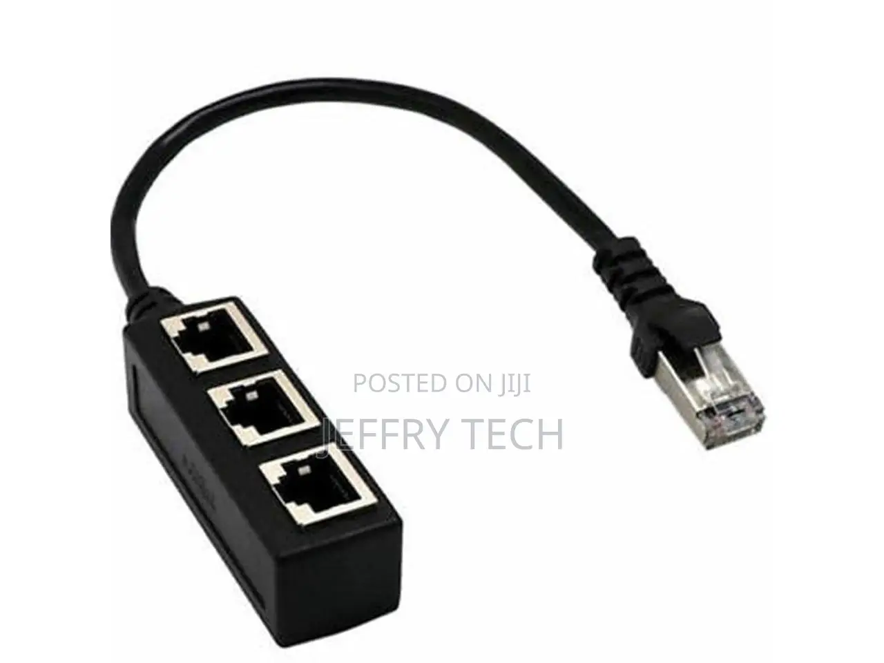 1 to 3 Port Ethernet Switch RJ45 Y Splitter Adapter Cable Fo