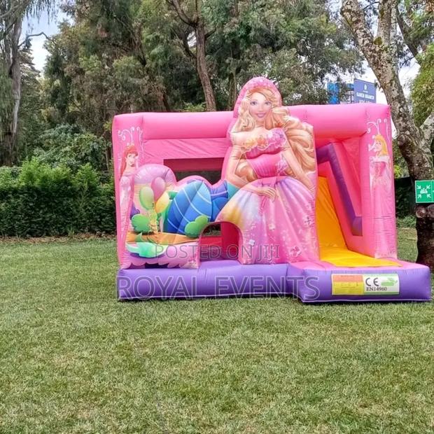 Barbie Bouncy Castle - main view