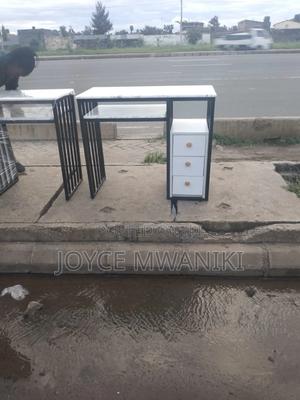 Manicure Marble Table, With Drawers - thumbnail 2
