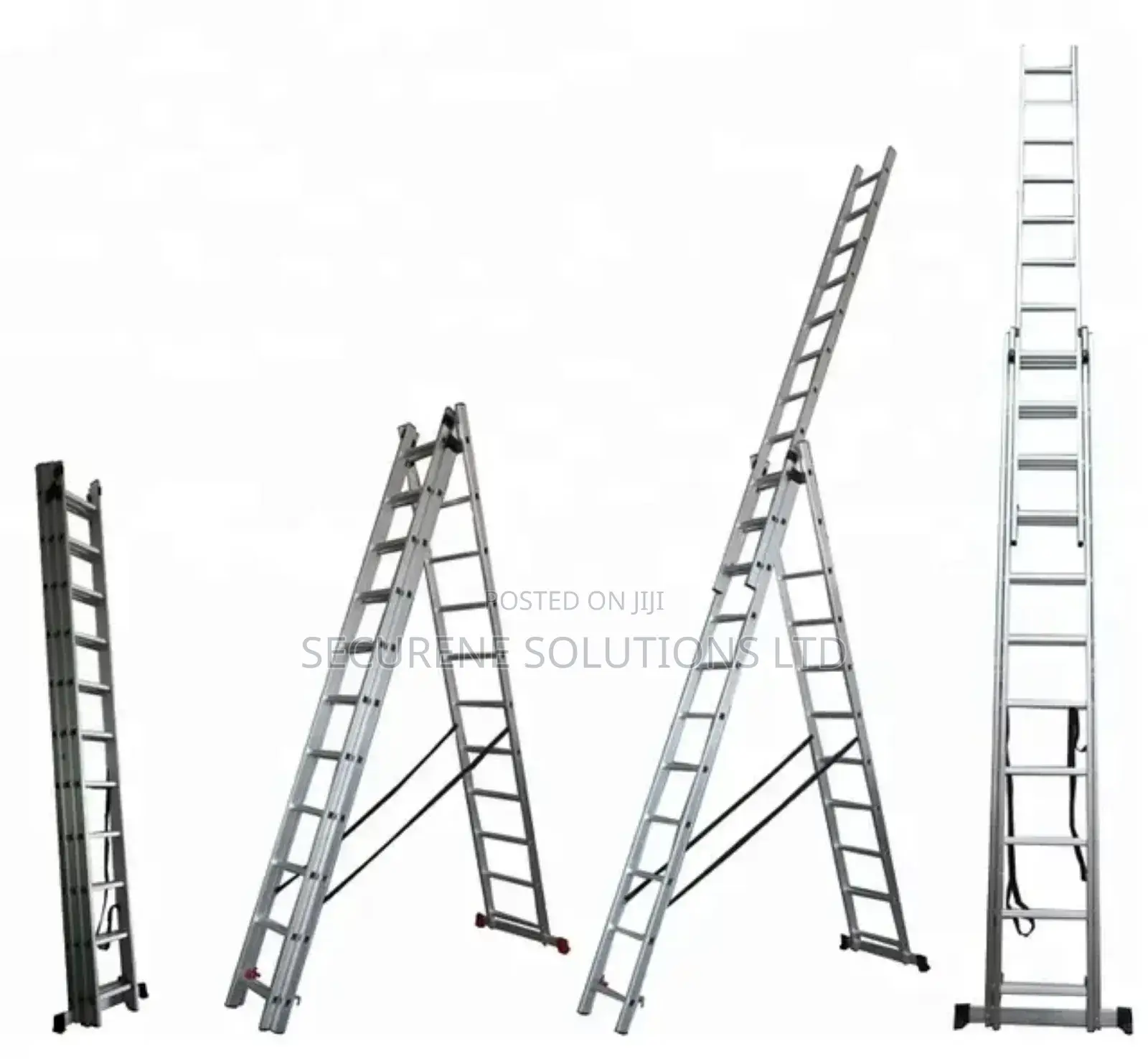 3by12trends/36ft/11metres Aluminium Tripple Extension Ladder