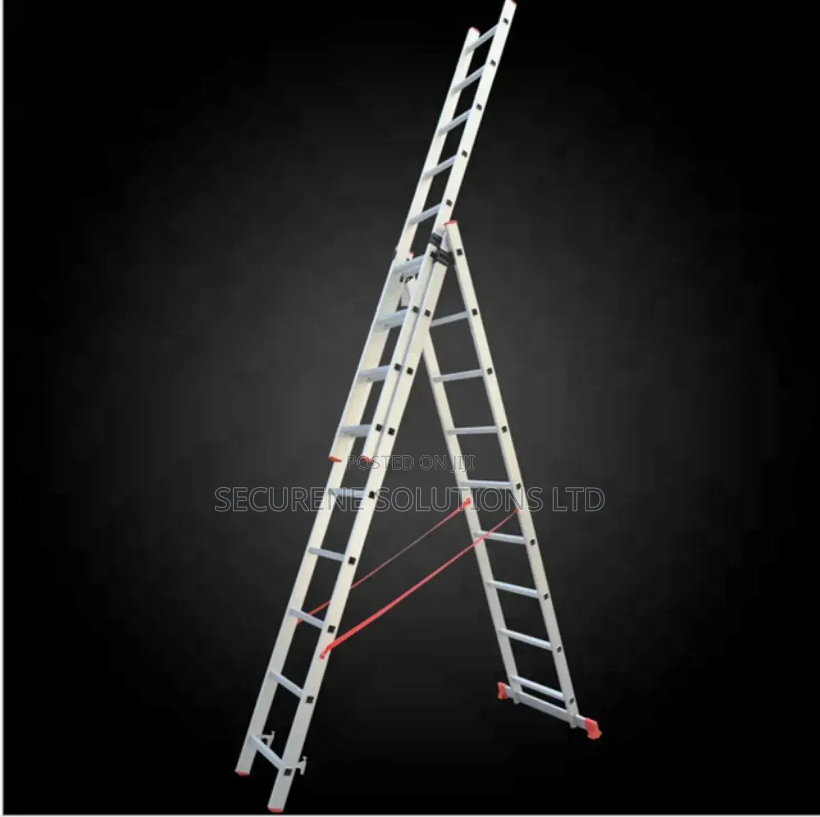 3by12trends/30ft/8.4meters Aluminium Triple Extension Ladder