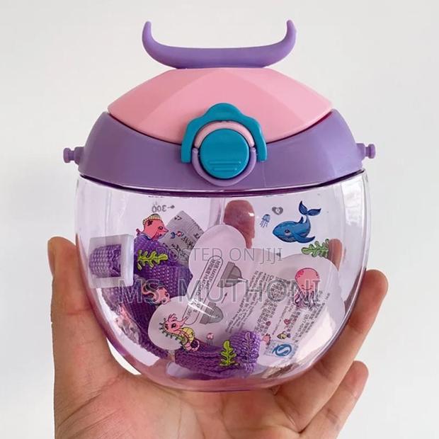 400 Ml Doughnut Shaped Kids Water Bottle* - thumbnail 3