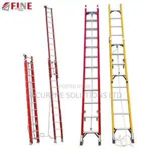 2by16trends/32ft/9.8meters Fibreglass Double Extension Ladde
