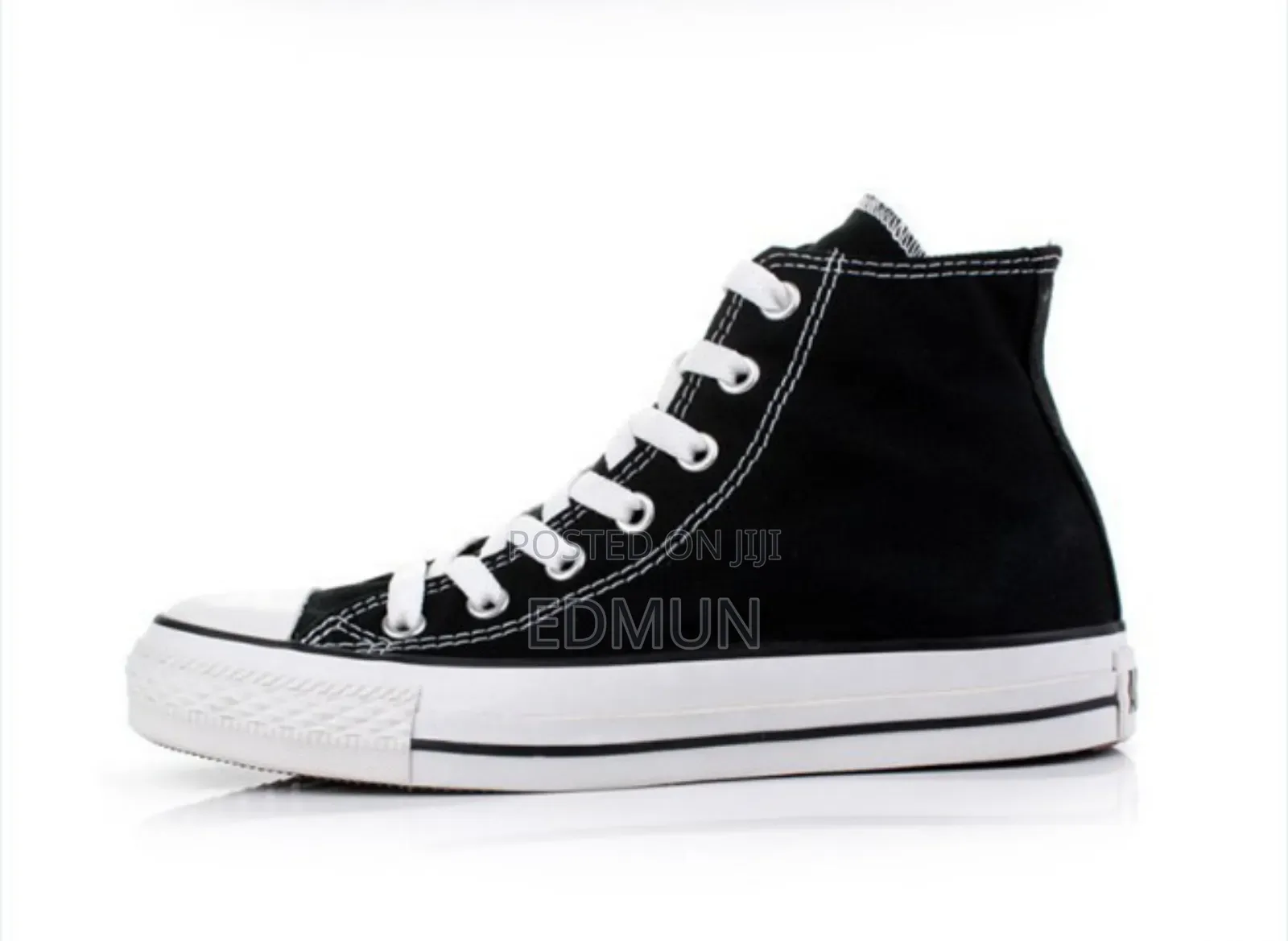Black White High Converse