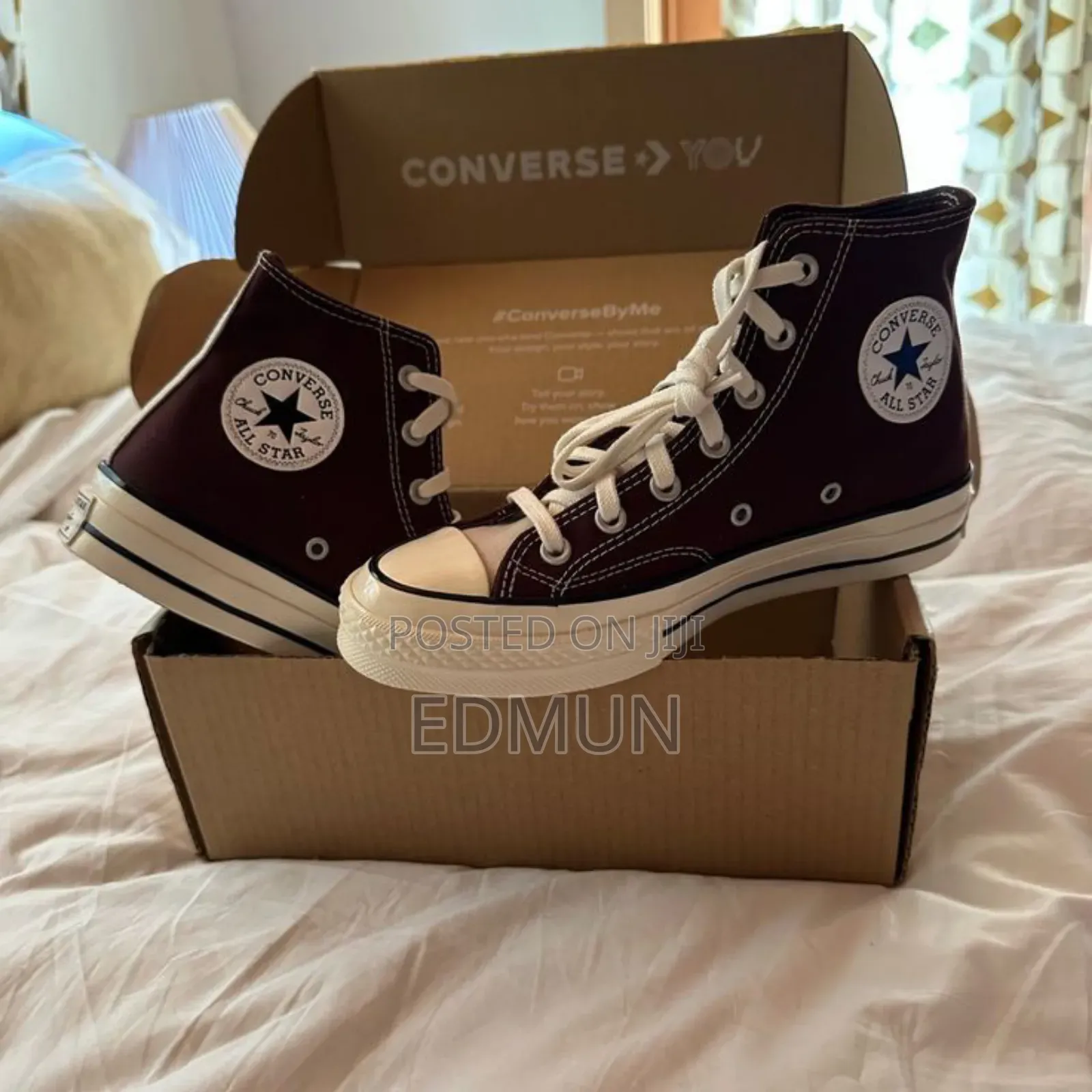 Black White High Converse