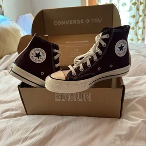 Black White High Converse
