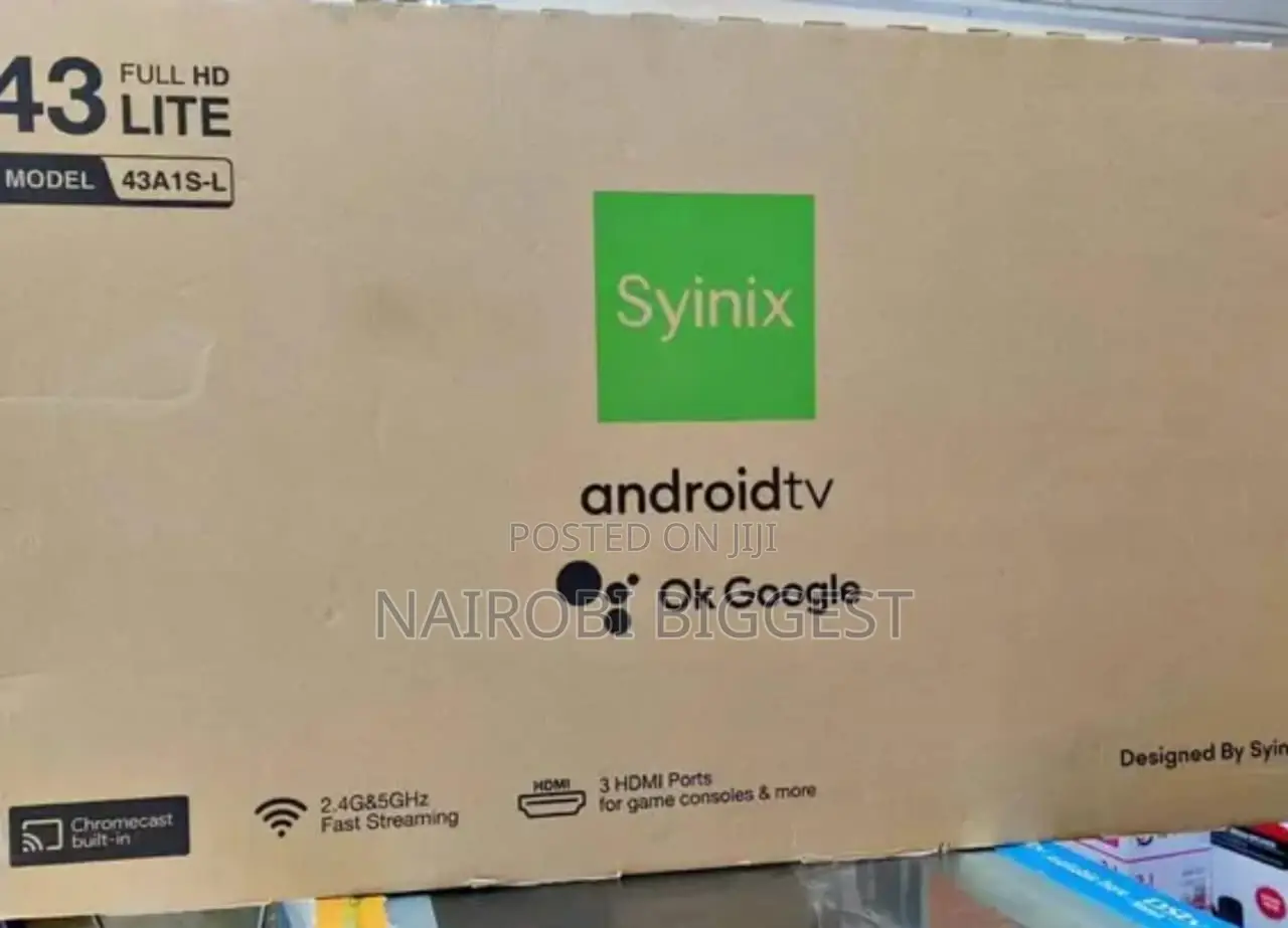 Synix 43 Inches Android Google Television