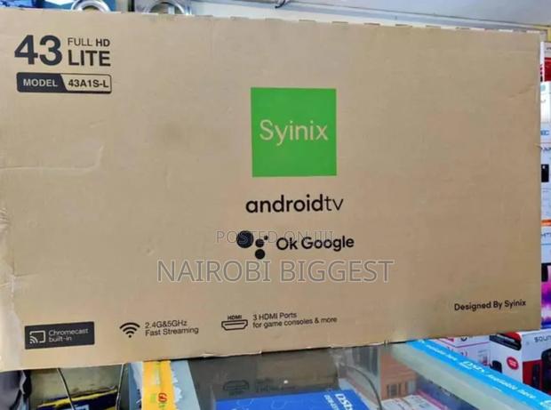 Synix 43 Inches Google Smart Television - main view