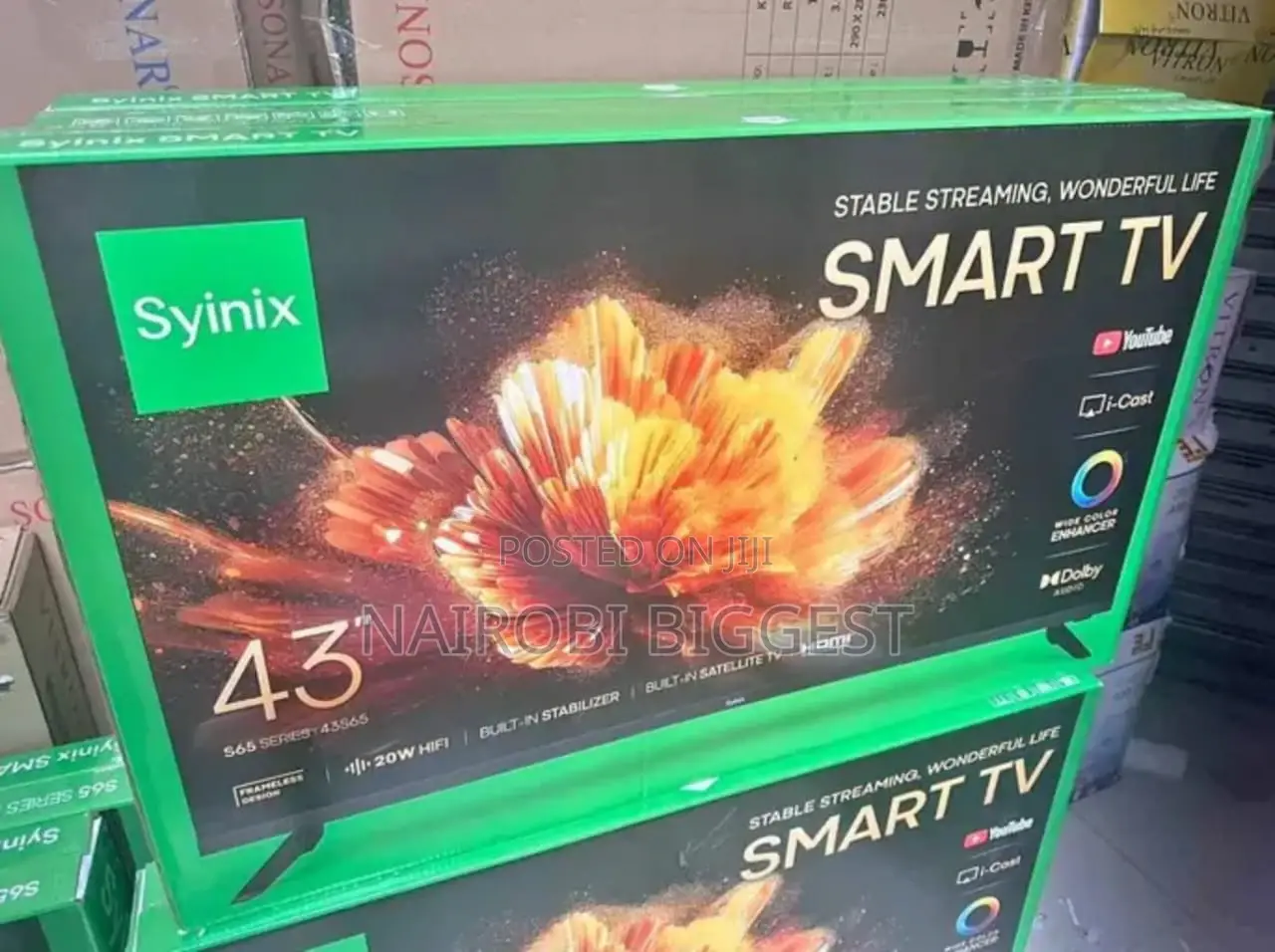 Syinix 43" Smart Android Television