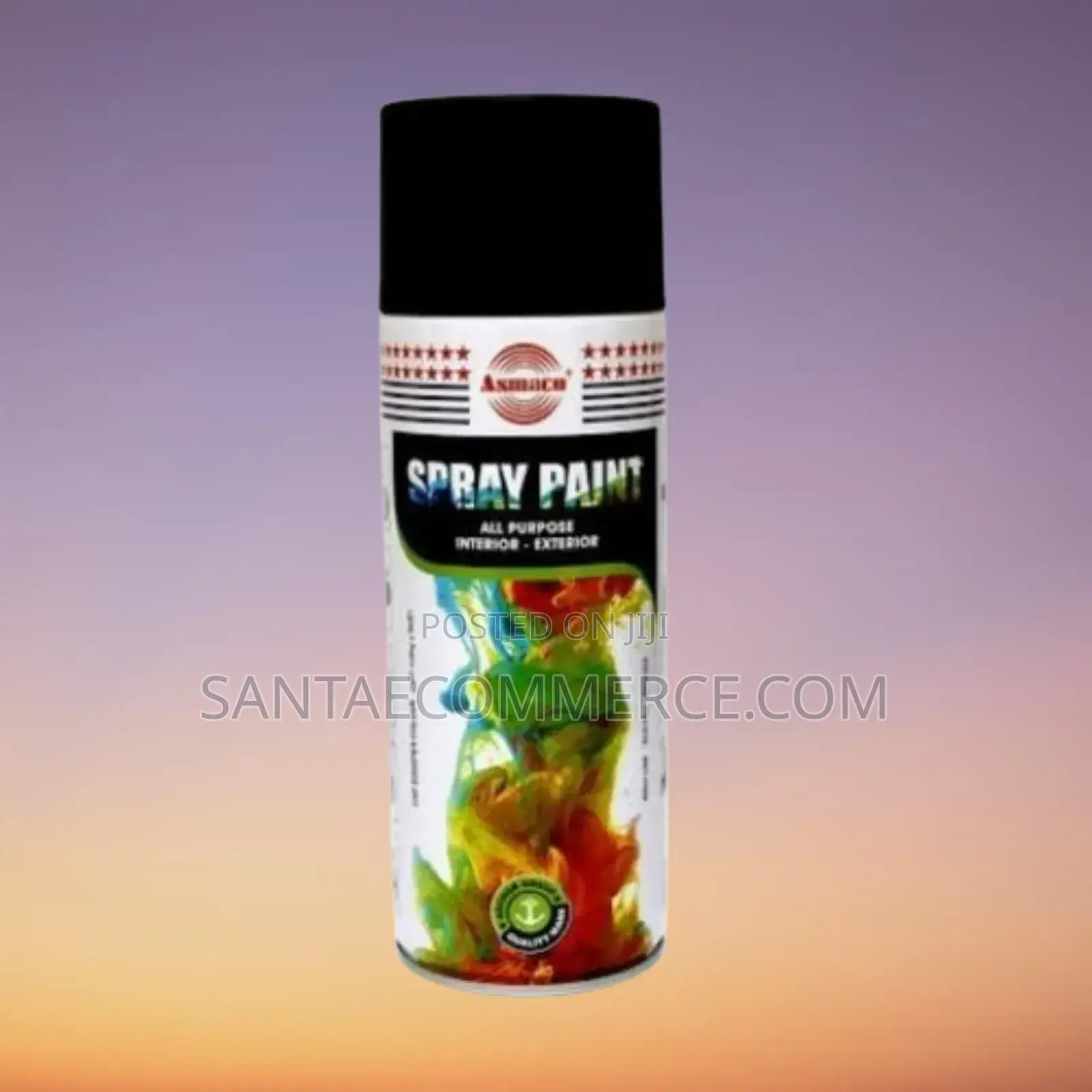 Asmaco Black Spray Paint