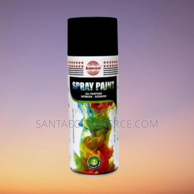 Asmaco Black Spray Paint