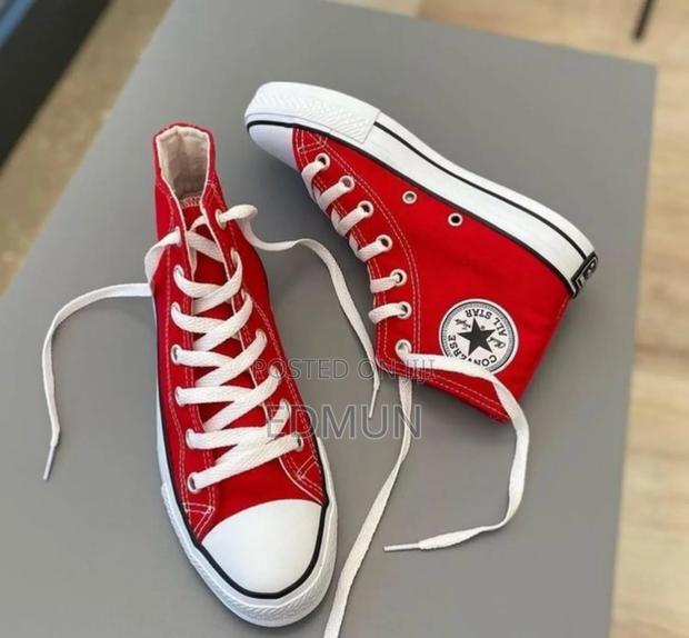 Red All Star High Cut - thumbnail 2