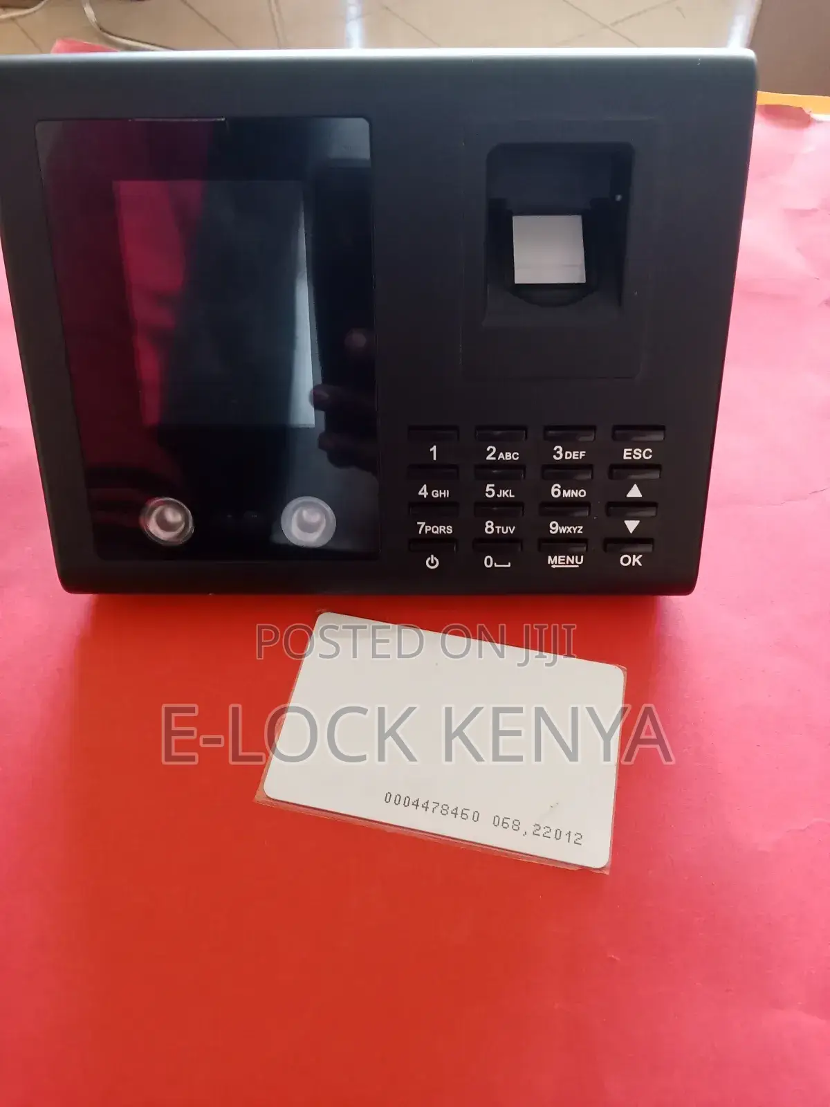 Work Place Face Recognition Machine