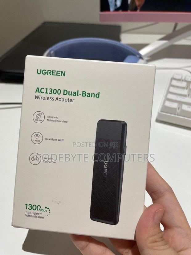 UGREEN AC1300 Dual-Band Wireless USB Adapter - CM492 - main view