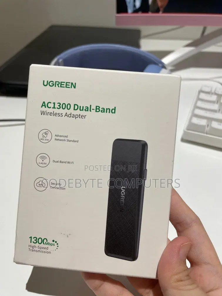 UGREEN AC1300 Dual-Band Wireless USB Adapter - CM492
