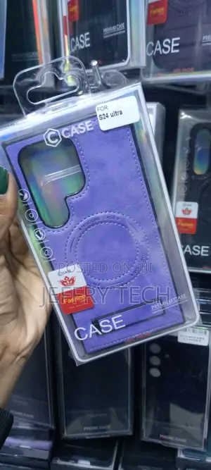 Samsung Galaxy S24 Ultra Compatible With Magsafe, PU Leather