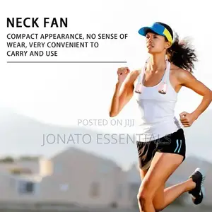 Portable Neck Fan - Hands-Free Cooling for Summer