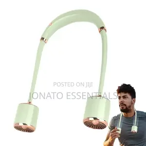 Portable Neck Fan - Hands-Free Cooling for Summer