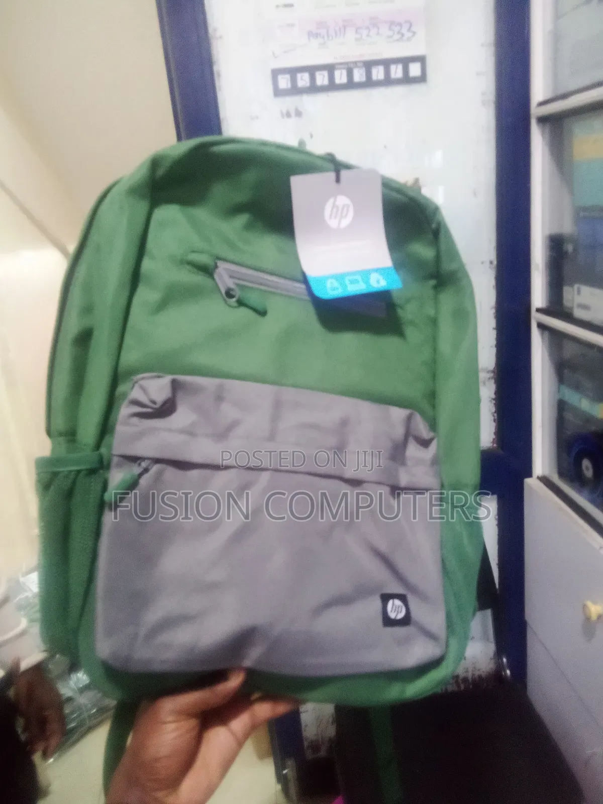HP Campus Green Backpack