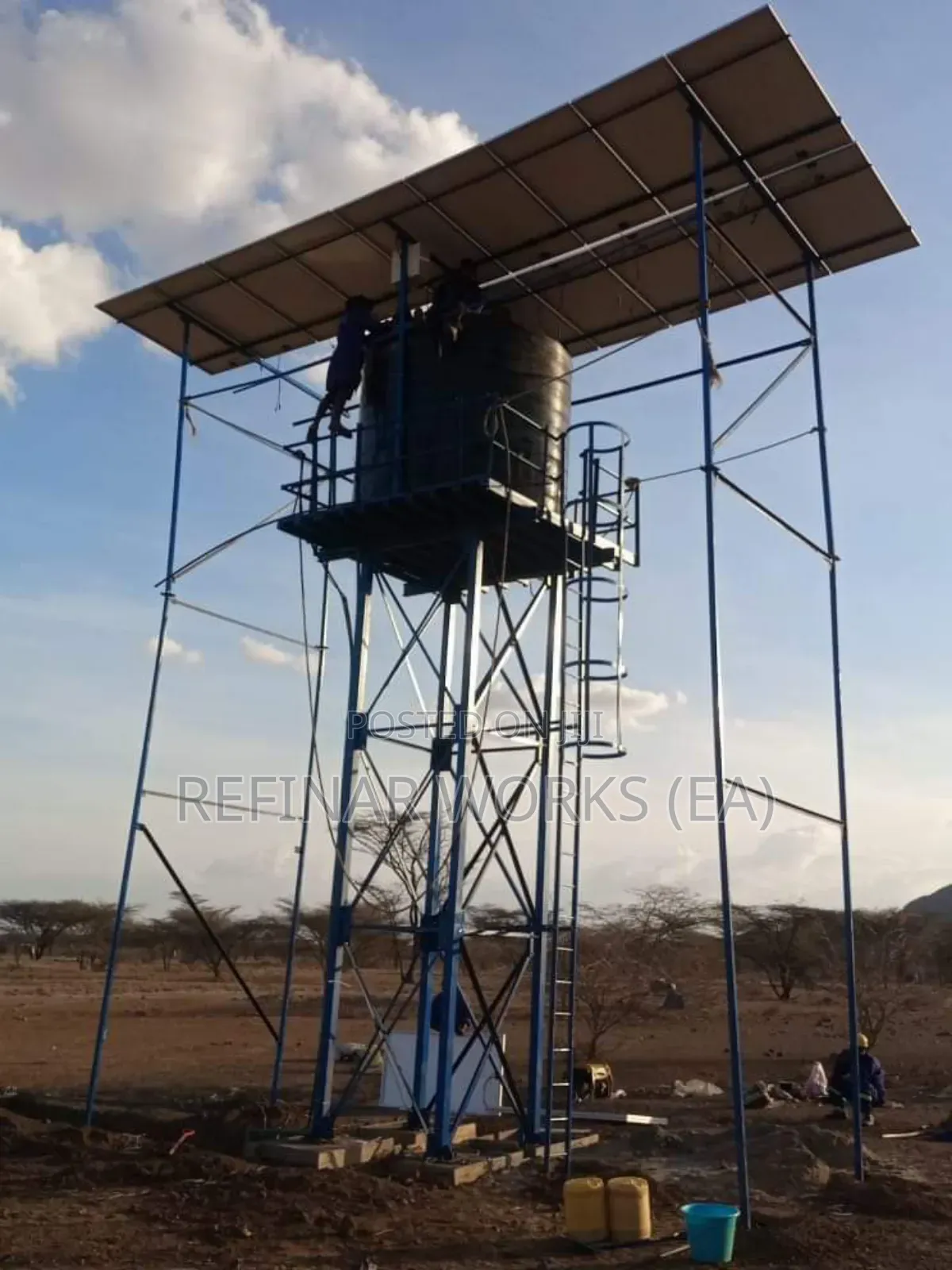 STEEL WATER TOWER SALES - Fabrication Installation