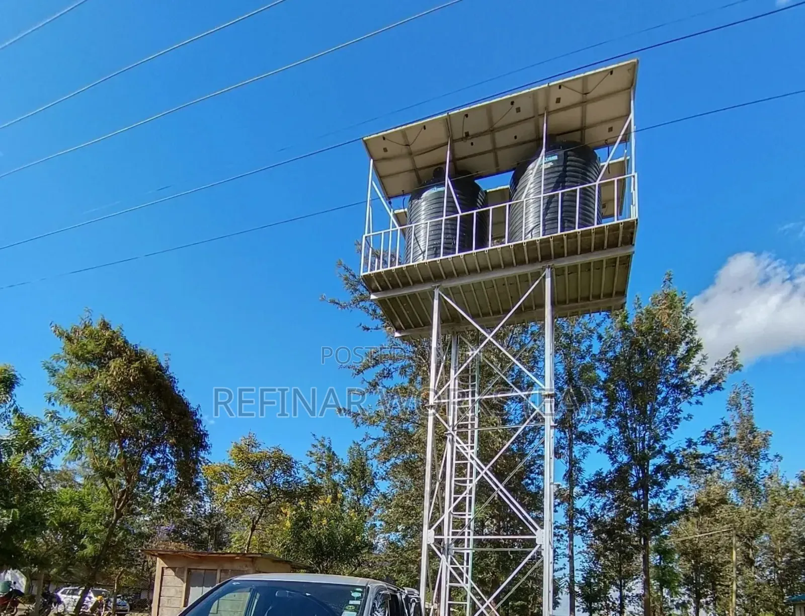 STEEL WATER TOWER SALES - Fabrication Installation