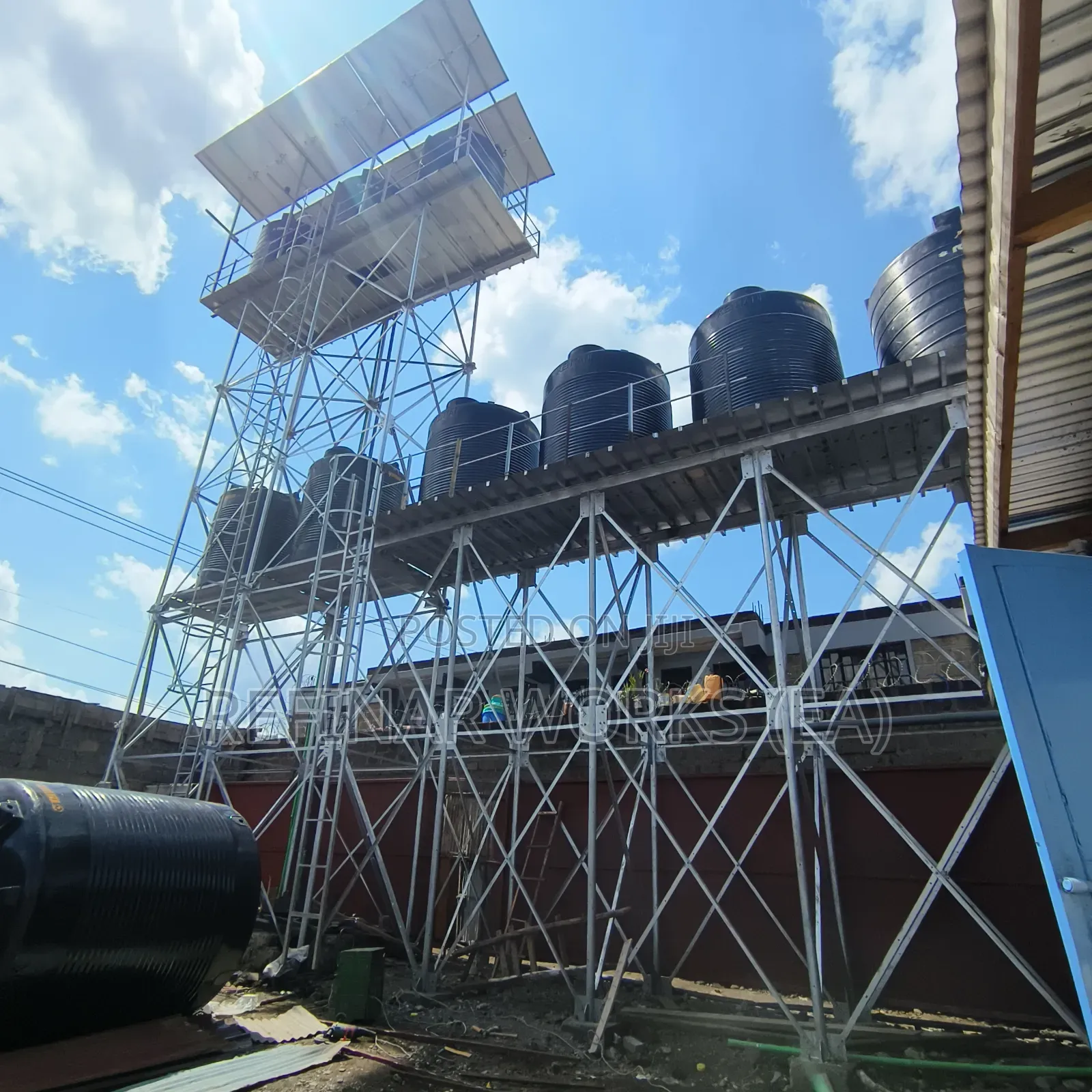 Quality Water Towers Structures East Africa