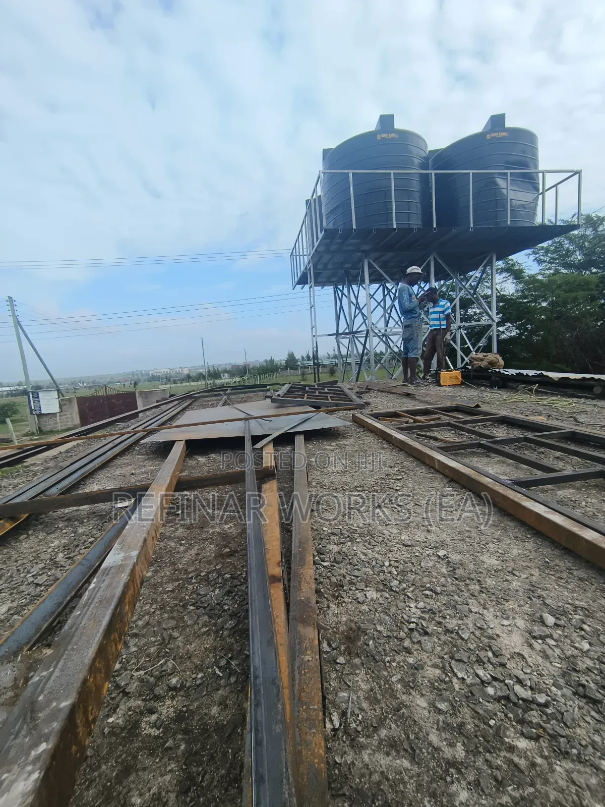 Quality Water Towers Structures East Africa